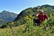 CORNA GRANDE (2089 m) ai Piani di Bobbio da Ceresola di Valtorta il 10 luglio 2021- FOTOGALLERY